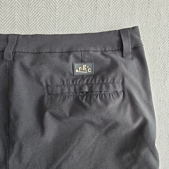 Random Golf Club Men's Performance Chino Short Size 39 Black 8" Inseam Golfcore - Picture 9 of 13